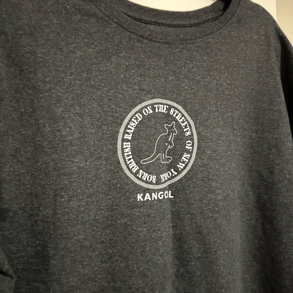 Kangol Gray T-shirt - Picture 9 of 10